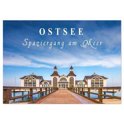 Ostsee - Spaziergang am Meer (Wandkalender 2026 DIN A4 quer), CALVENDO Monatskalender