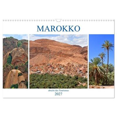 MAROKKO abseits des Tourismus (Wandkalender 2027 DIN A3 quer), CALVENDO Monatskalender