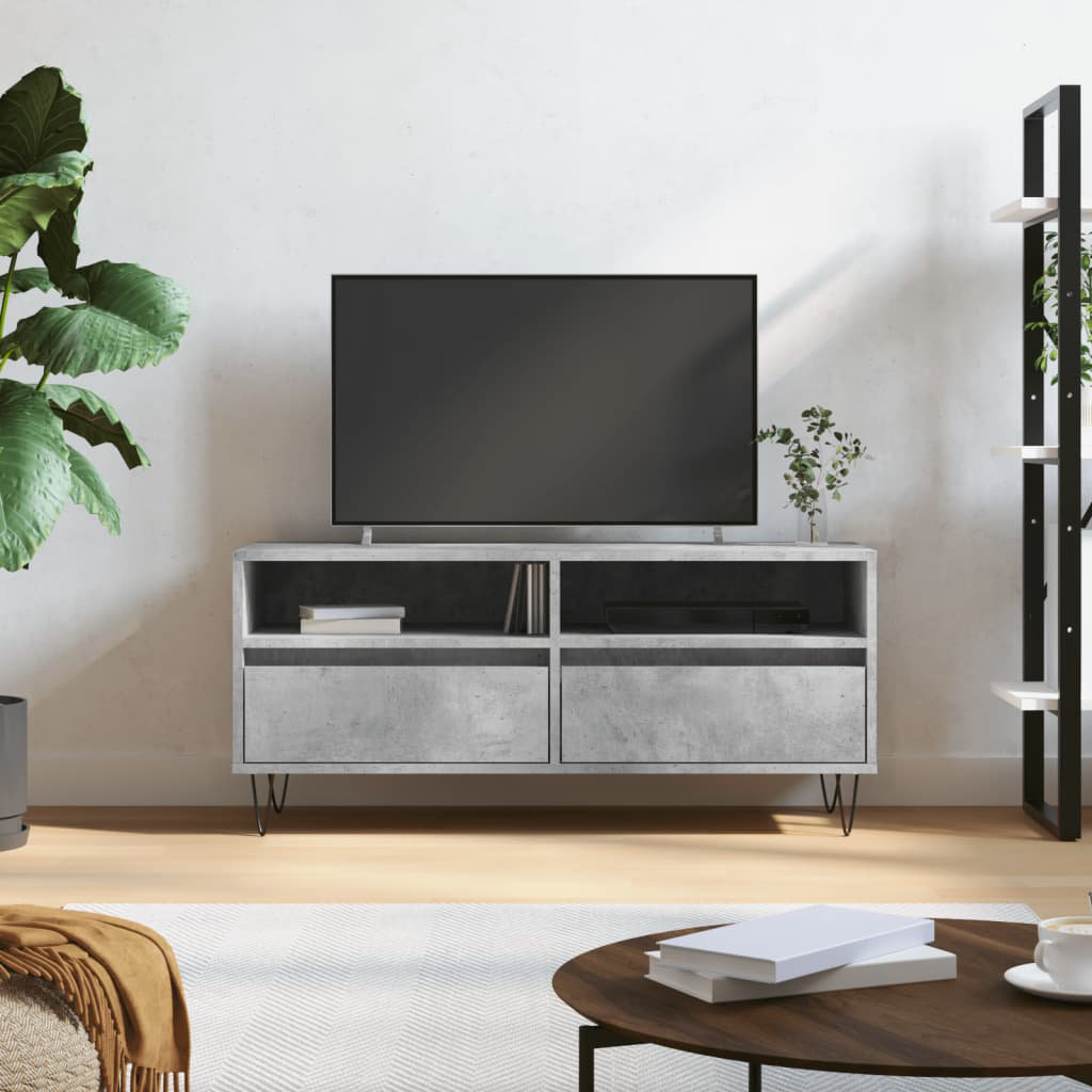 George Oliver Hyden TV Stand for TVs up to 43" Concrete Grey 43"