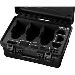 Dzofilm Hard Case for Pictor Zoom 3-Lens Kit (14-30/20-55/50-125) (Hülle), Kameraschutz, Schwarz