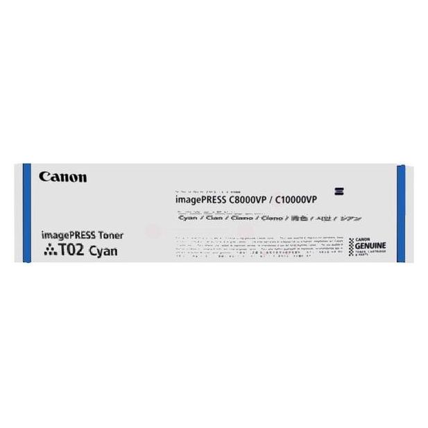 Canon T02 Toner Cyan 43k Each - Tonereinheit (C) (8530B001[AA])