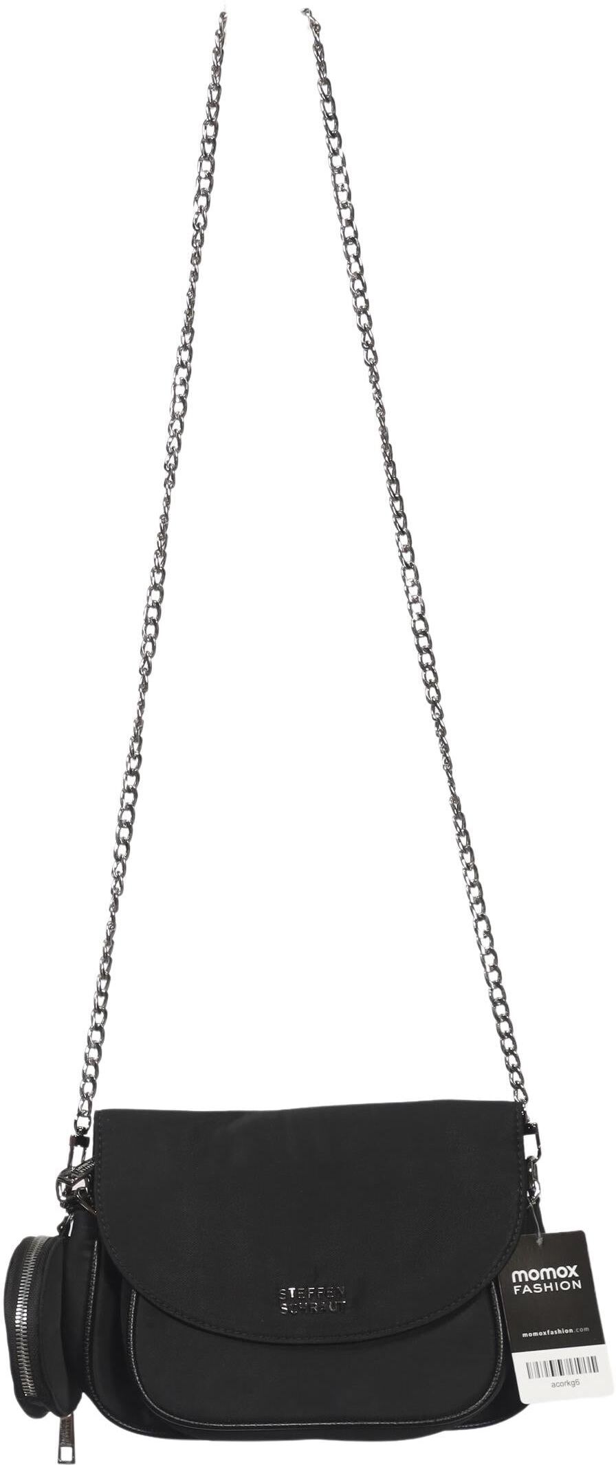 Steffen Schraut Damen Handtasche klein, Schwarz, Synthetik - Second Hand