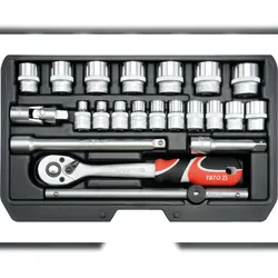 Yato Coffret d'outils 3/8" 22cz. xs
