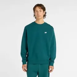 NEW BALANCE Herren Kapuzensweat Sport Essentials French Terry Crew, Größe 2XL in Grün 41507
