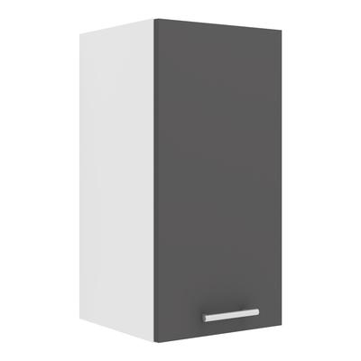 Hängeschrank VCM "Küchenschrank B. 30 cm Hängeschrank Küche Esilo", schwarz (weiß, anthrazit), B:30cm T:31cm, Obermaterial: 100% Holz Wood., Schränke, Hängeschrank