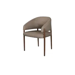 Höffner Selection Stuhl mit Armlehnen  Jelina , braun , Maße (cm): B: 62,5 H: 81 T: 57.2