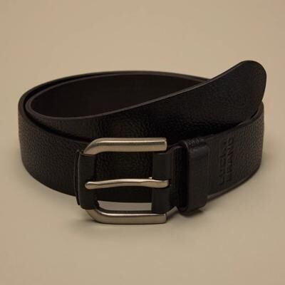 Lucky Brand Pebbled Belt - Men's Accessories Belts in Black, Size 34