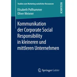 Kommunikation der Corporate Social Responsibility in kleineren und mittleren Unternehmen, Fachbücher von Oliver Meixner, Elisabeth Pollhammer