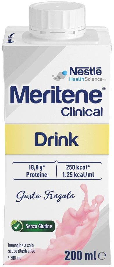 NESTLE' IT.SpA(HEALTHCARE NU.) Meritene Clinical Strawberry, 200 ml
