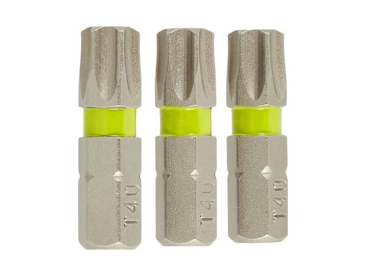 Wolfcraft Bits Solid T40 3 Stück