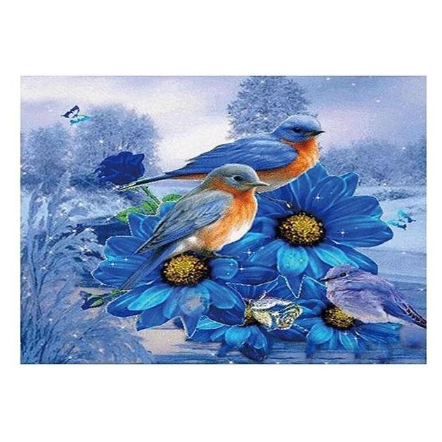 Norimpex 5D-Diamantmosaik - Vögel 40x30cm (54613478)