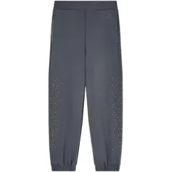 EA7 für Damen. 7W001018_AF24375 Precious Hose grau (XS), Lässig, Polyester