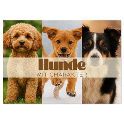 Hunde mit Charakter (Wandkalender 2026 DIN A4 quer), CALVENDO Monatskalender