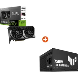 ASUS LEVEL UP #7 Bundle (DUAL-RTX5060TI + TUF-GAMING-750B-EVO)
