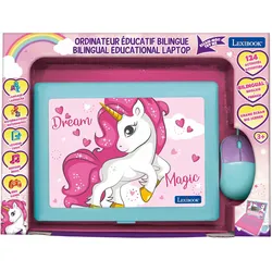 Lexibook - Unicorn Bilingual Educational Laptop with 164 activities (EN/FR) (JC601UNIi1) (Englisch, Französisch)