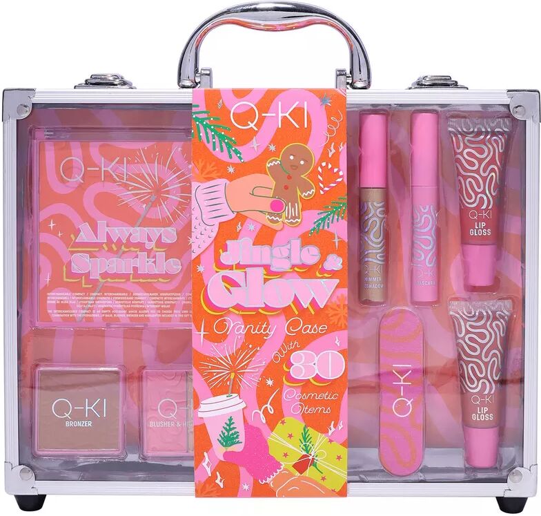 Q-KI - Jingle & Glow Vanity Case, Set