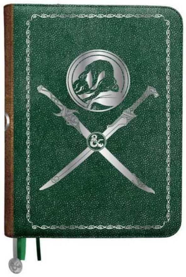 Dungeons & Dragons: Artifacts Across Eternities – Drizzt; The Forgotten Realms Premium Book Cover by Ultra PRO, Sage Green and Brown, Current-Size