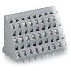 WAGO 737-508 Dreistockklemme 2.50 mm² Polzahl 24 Grau 16 St.