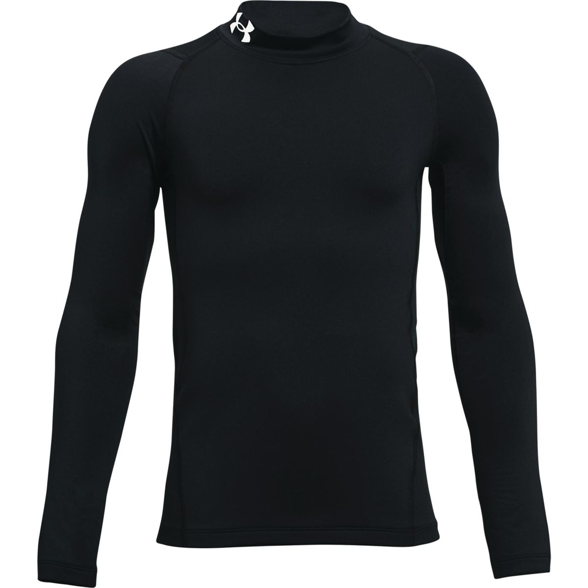 Under Armour CG Armour Mock Longsleeve black white (001) XS 1366373-001-YXS