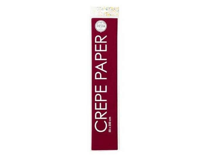 Globos - Globos crepepapier bordeaux 50x250cm