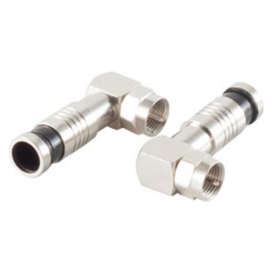 Shiverpeaks S/CONN maximum connectivity F-Kompressions- Winkelstecker für Kabel 7,2mm (Stecker und Verbinder) (85031-A)