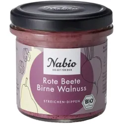 Nabio Aufstrich Rote Beete Birne Walnuss bio