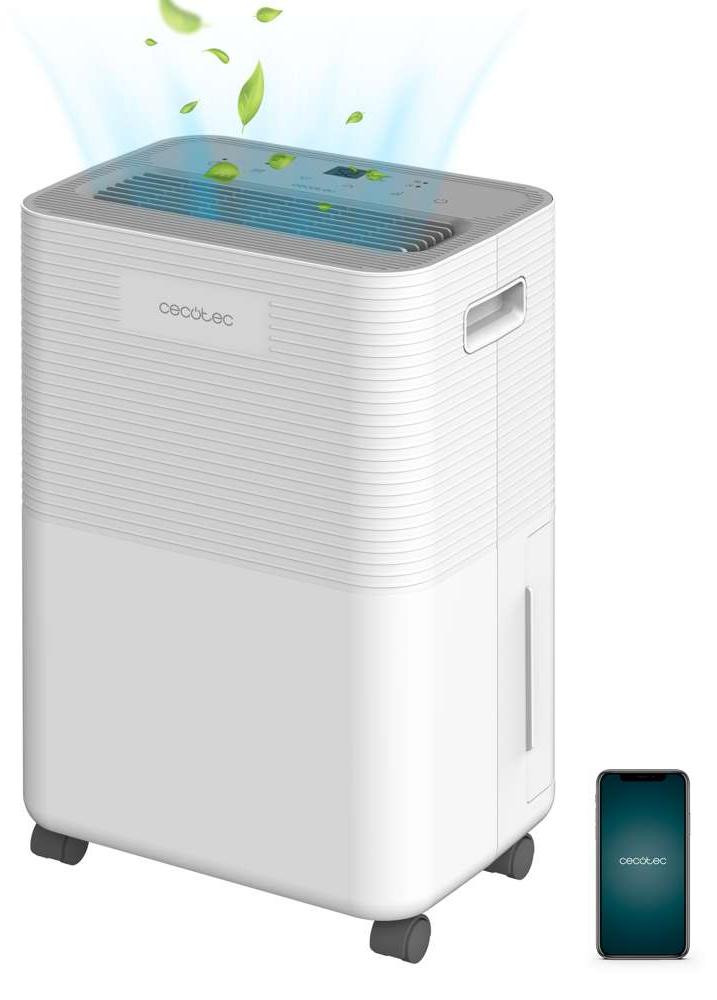 Cecotec BigDry 8000 Luchtontvochtiger, 380 W, B: 27,2 cm, D: 20,9 cm, H: 43,2 cm