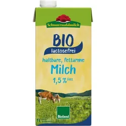 Schwarzwaldmilch H-Milch fettarm 1,5% laktosefrei  bio