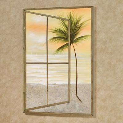 Touch of Class Paradise Dawn Canvas Wall Art Multi Warm , Multi Warm