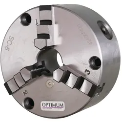 Optimum, Zubehör Maschine, Dreibacken-Drehfutter Ø 125 mm