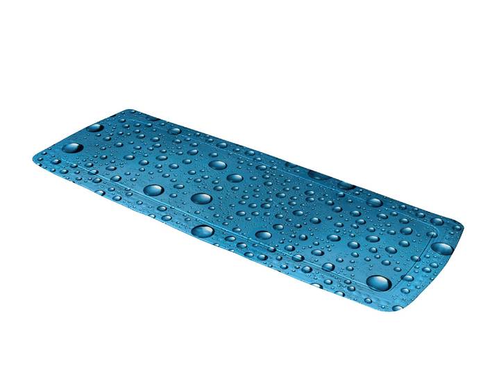 Wanneneinlage KLEINE WOLKE Badwanneneinlage Bubble , blau, Wanneneinlagen, Wanneneinlage