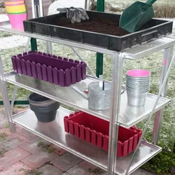 KGT Universal Aluminium Regalsystem freistehend