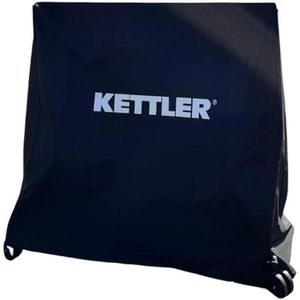 KETTLER Tischtennisplatten-Abdeckung Abdeckhaube, 160 x 155 x 76cm, schwarz, Reißverschluss, wasserdicht