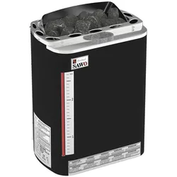 Saunaöfen Sawo Mini Combi 3.6 kW | separate Steuerung erforderlich, Schwarz | MNC-36NS-P-F