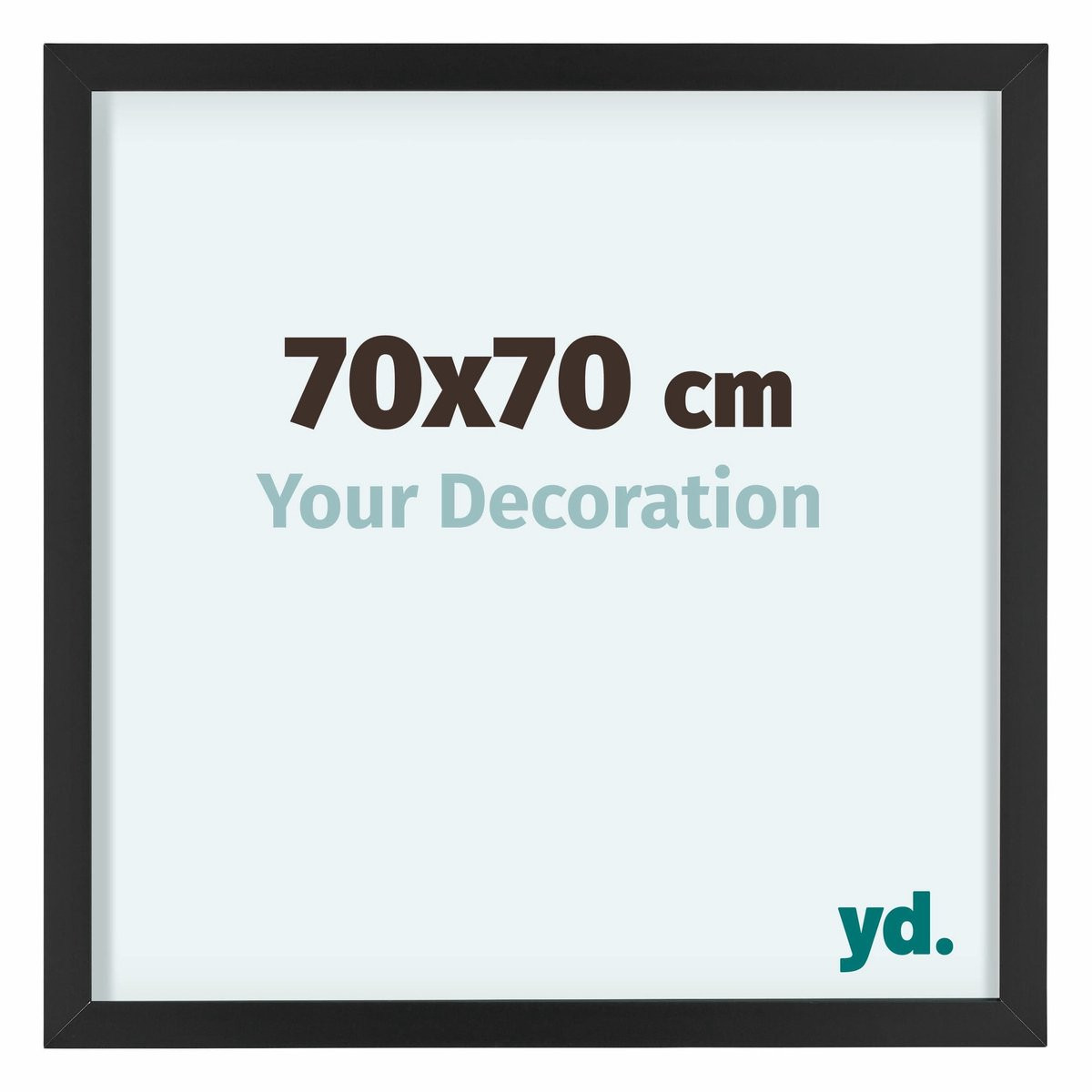 Your Decoration Fotolijst Virginia Aluminium Zwart 70x70 cm