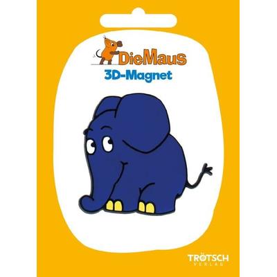 Trötsch Die Maus 3D-Magnet Elefant stehend