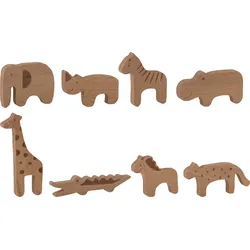 Bianca Animal Spielzeug-Tiere aus Holz 8 El.