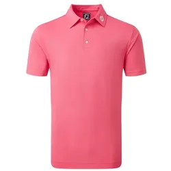 Footjoy Pique Solid Stretch Polo korallenrot