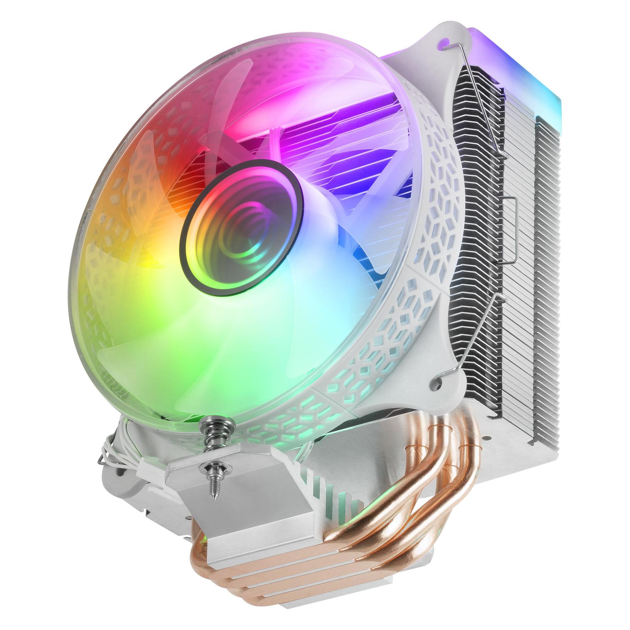 Mars Gaming Ventilateur Pour Processeur Mcpu-Vr RGB (Blanc) (151 mm) (MCPUVRW)
