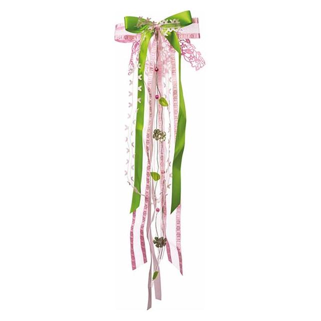 Magni Nestler Schleife für Schultüten rosé/grün (50 cm) (32828051)