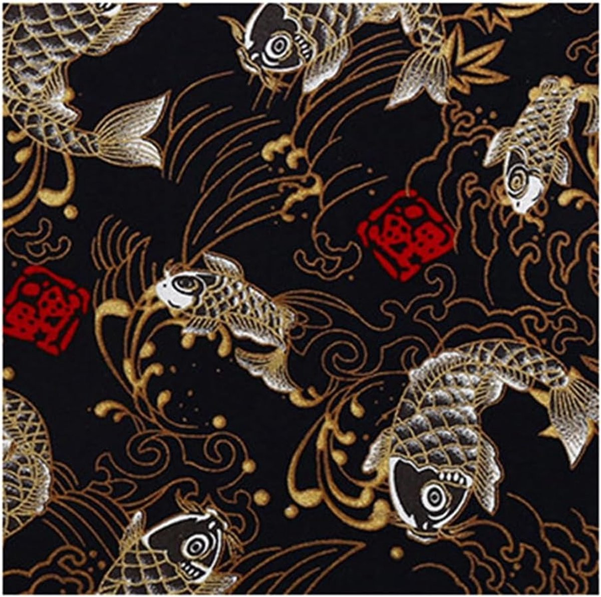 Japanse stijl patchwork stofpakket met kleurrijke prints voor kleding en decoratie, 100 x 150 cm