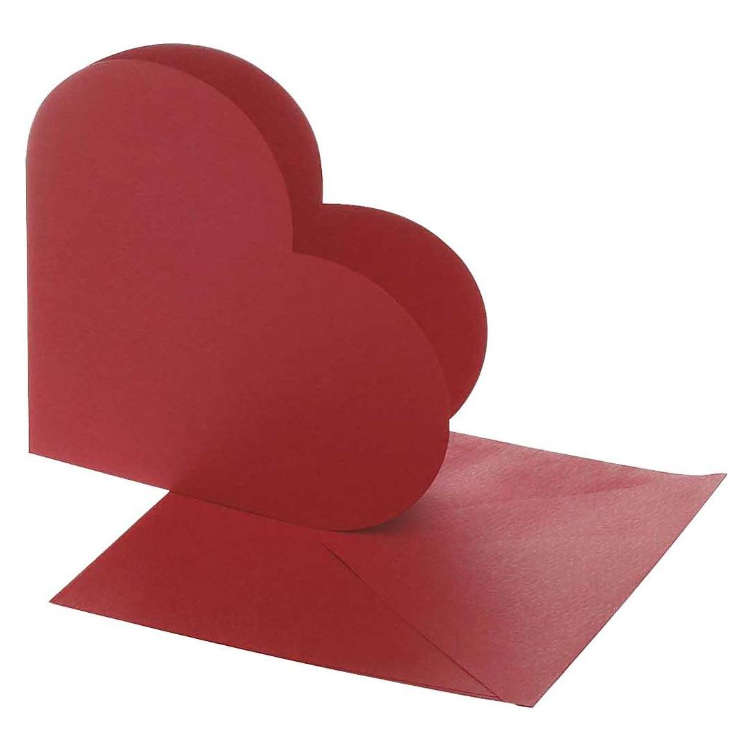 Creativ Company Heart-Shaped Cards (10 Stk.) (5707167115466)
