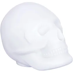 Bigben Bluetooth-Speaker Lumin'Us Skull (8 h), Bluetooth Lautsprecher, Weiss