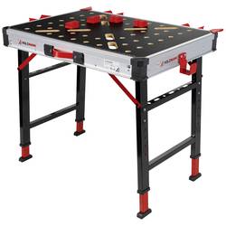Holzmann Maschinen FLEX01 Mobiler klappbarer Arbeitstisch 15 kg Mehrfarbig