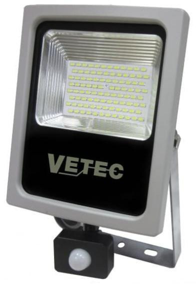 Vetec 55.105.51 LED Bouwlamp 50W met Sensor