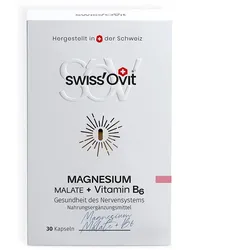 SWISSOVIT Magnesium Malat+Vitamin B6 Kapseln 26 g