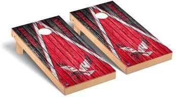 Skip's Garage Eastern Washington Eagles Triangle Cornhole Board Set
