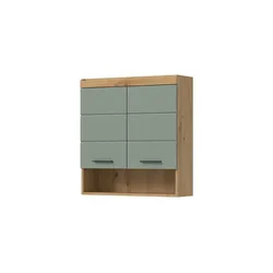 Hängeschrank   ¦ grün ¦ Maße (cm): B: 74 H: 79