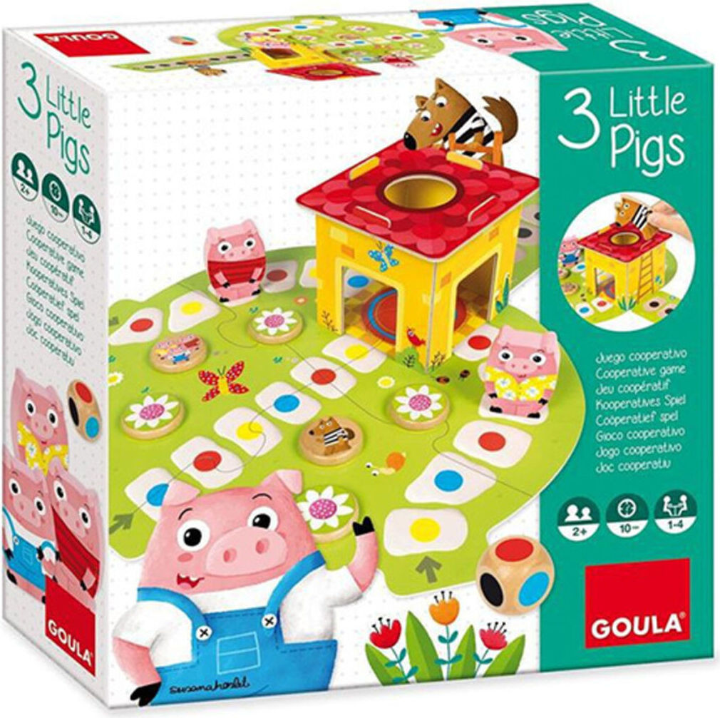 Jumbo GOULA 3 Kleine varkentjes gezelschapsspel