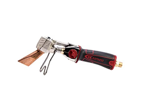 Express Gasbrander met Piëzo-ontsteking en Draaibare Soldeerbout met 3/8 inch Ingang Links